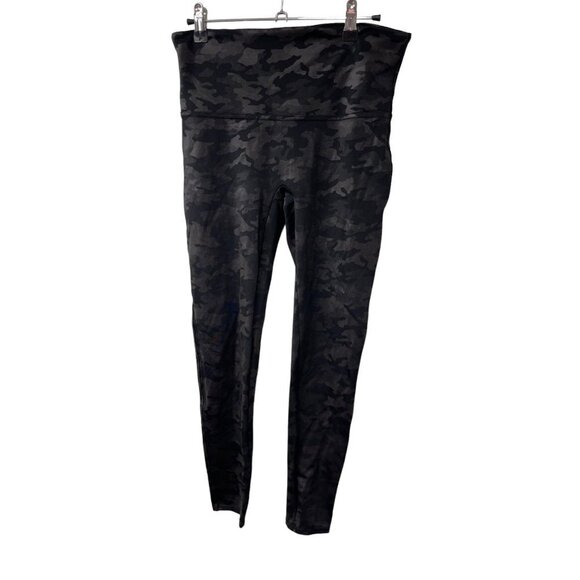 Spanx Look At Me Now Camo Leggings Athletic Stretchy Size Small - Picture 2 of 6